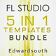 5 in 1 FL Studio Trance Templates Bundle (Ready For Release)