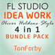 Oliver Heldens Style 4 in 1 Templates Bundle (Idea Work Remake)