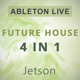 Future House EDM Ableton Templates Bundle (4 in 1)