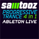 4 in 1 Progressive Trance Ableton Live Bundle