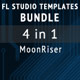 4 FL Studio Templates Bundle Trance (MoonRiser)