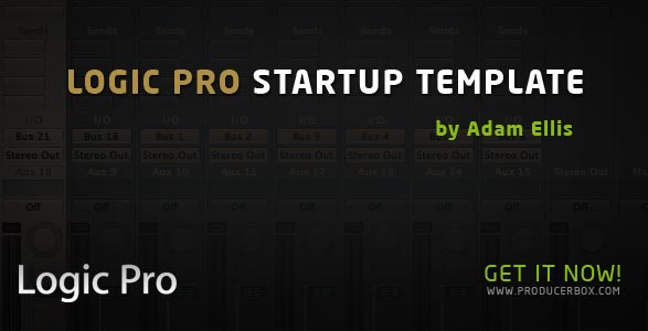 Logic Pro Startup Template