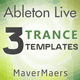 3 Ableton Trance Templates Bundle Pack (A&B, Darren Porter Style)