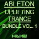 Uplifting Trance Ableton Live Templates Bundle (3 in 1)