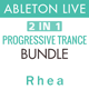 Progressive Trance Ableton Templates Bundle (2 in 1)