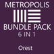 Metropolis - Progressive Bass Ableton Templates Bundle 6 in 1