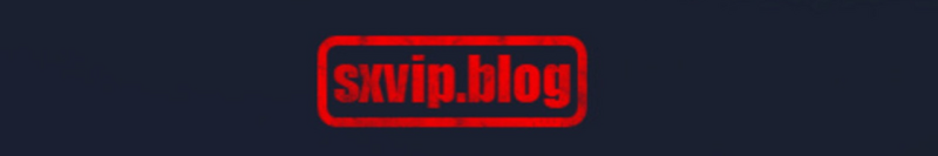 sxvipblog profile cover